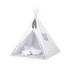 Mini Lot: Tente de Tipi + Tapis de Jeu + Plumes Décoratives Flèches
