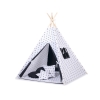 Mini Lot: Tente de Tipi + Tapis de Jeu + Plumes Décoratives Noir
