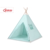Mini Lot: Tipi pour Enfant avec Tapis de Jeu et Plumes Décoratives Menthe