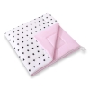 Mini Lot: Tipi pour Enfant avec Tapis de Jeu et Plumes Décoratives Rose