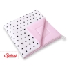 Mini Lot: Tipi pour Enfant avec Tapis de Jeu et Plumes Décoratives Rose