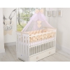 Moustiquaire en Tulle pour Lit Bébé Blanc Mousseline