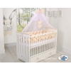 Moustiquaire en Tulle pour Lit Bébé Blanc Mousseline