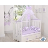 Moustiquaire en Tulle pour Lit Bébé Lila Mousseline