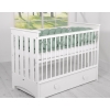 Nid d'ange pour bébé Tour de Lit  Tressé Vert Pastel