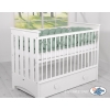 Nid d'ange pour bébé Tour de Lit  Tressé Vert Pastel
