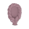 Réducteur de Lit Bébé Tressé et tapis 2 en 1 Violet Pastel