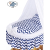 Nouvelles Housses de Rechange pour le Berceau de Bébé Zigazg Bleu foncé