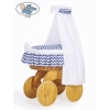 Nouvelles Housses de Rechange pour le Berceau de Bébé Zigazg Bleu foncé