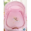 Nouvelles Housses de Rechange pour le Berceau en Osier Rose Rose