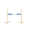 Obstacle de Saut pour Hobby Horse 80 cm Incl. Barre Bleu