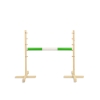 Obstacle de Saut pour Hobby Horse 80 cm Incl. Barre Vert