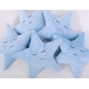 Oreiller LITTLE STAR avec Hochet Bleu