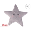 Oreiller LITTLE STAR avec Hochet Gris