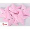 Oreiller LITTLE STAR avec Hochet Rose