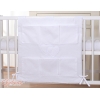 Organiseur pour Lit de Bébé Blanc Cœurs