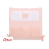 Organiseur pour Lit de Bébé Rose Poudré Prince / Princess