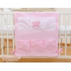 Organiseur pour Lit de Bébé Rose Prince / Princess