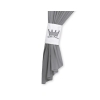 Paire de Rideaux de Chambre de Bébé  Anthracite Prince / Princess