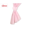 Paire de Rideaux de Chambre de Bébé Rose Cœurs