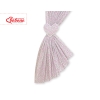 Paire de Rideaux de Chambre de Bébé Rose Fleurs Cœurs