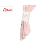 Paire de Rideaux de Chambre de Bébé  Rose Poudré Prince / Princess