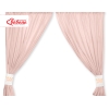 Paire de Rideaux de Chambre de Bébé  Rose Poudré Prince / Princess