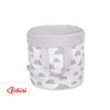 Panier à Jouets Double Face L Gris Des Nuages
