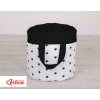 Panier à Jouets Double Face L Noir