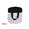 Panier à Jouets Double Face M Noir
