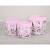 Panier à Jouets Double Face M Rose