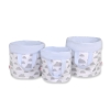 Panier à Jouets Double Face S Gris Bleu Des Nuages