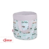 Panier à Jouets Double Face S Menthe Gris Lapins