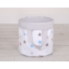 Panier Rangement Jouet S Gris Bleu étoiles