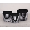 Paniers de Rangement L Noir