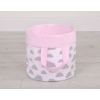Paniers de Rangement L Rose Gris Des Nuages