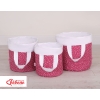 Paniers de Rangement S Blanc Bordeaux Bordeaux