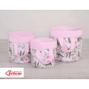 Paniers de Rangement S Rose