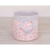 Paniers de Rangement S Rose Gris Ballerines