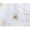 Parure de Linge  Lit Bébé 11 pcs Ciel Blanc Cœurs