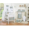 Parure de Linge  Lit Bébé 11 pcs  Moustiquaire Brun Rayures Cœurs