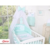 Parure de Linge  Lit Bébé 11 pcs  Moustiquaire Menthe Prince / Princess