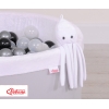 Peluche Pieuvre avec Hochet pour de Bébé Blanc