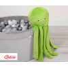 Peluche Pieuvre avec Hochet pour de Bébé Vert