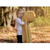 Peluche Pieuvre avec Hochet pour de Bébé Vert