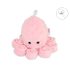 Pieuvre Câlins avec Hochet  Rose