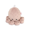 Pieuvre Câlins avec Hochet  Rose Poussiéreux