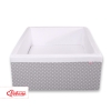 Piscine à Balle pour Enfant - Balles Non-incluses Gris à Pois
