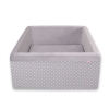 Piscine à Balle pour Enfant - Balles Non-incluses Gris à Pois