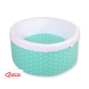 Piscine à Balle pour Enfant - Balles Non-incluses Menthe à Étoiles
